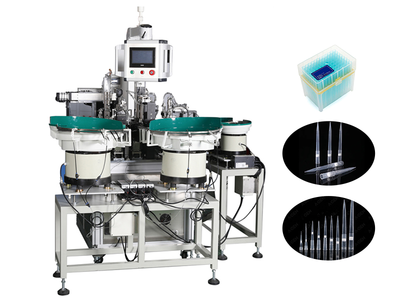 Life science biomedical laboratory consumable pipette tip automatic cartoning machine