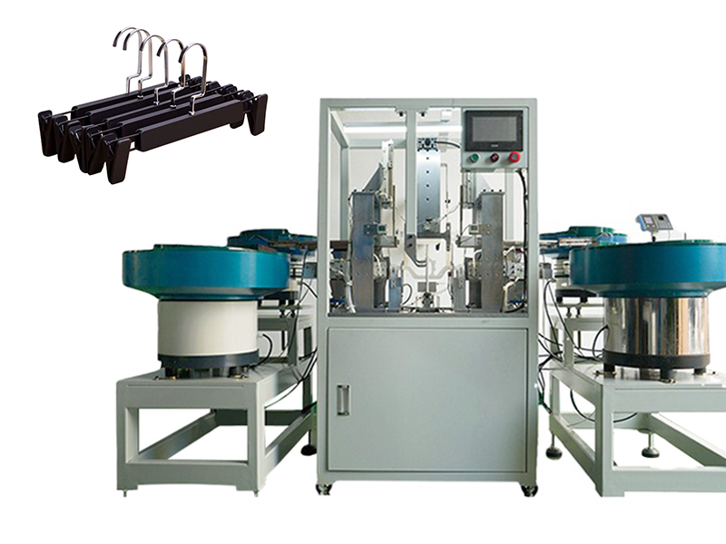 Automatic trouser rack assembly machine is the key to the transformation and upgrading of traditional trouser rack manufacturing industry