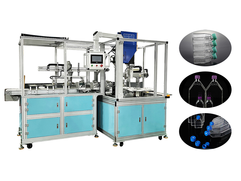 Ultrasonic welding machine for culture bottles helps culture bottle production move towards high-qua