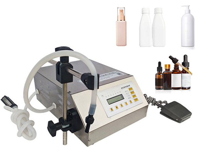 Automatic perfume filling machine, precise filling, efficient operation, clean and environmentally f