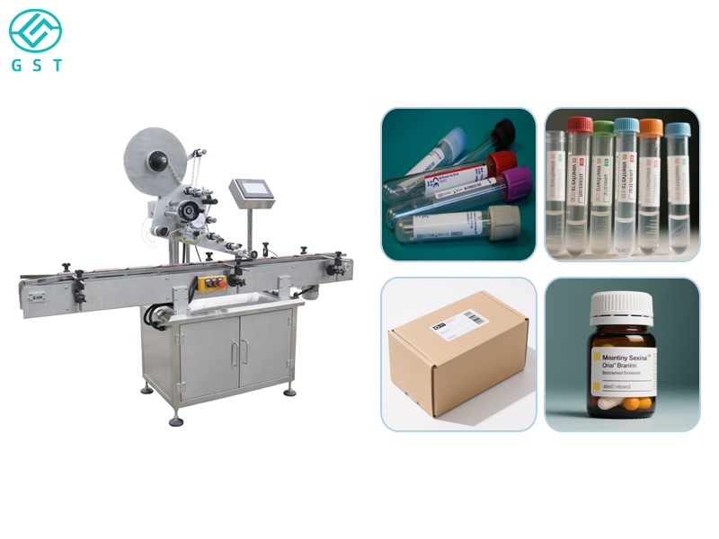 High-precision automatic labeling machine | Intelligent labeling equipment for round bottles and cur