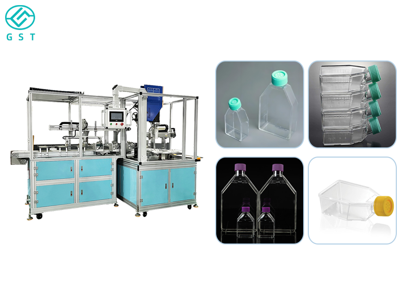 Life science laboratory biomedical consumable petri dish automatic filling machine
