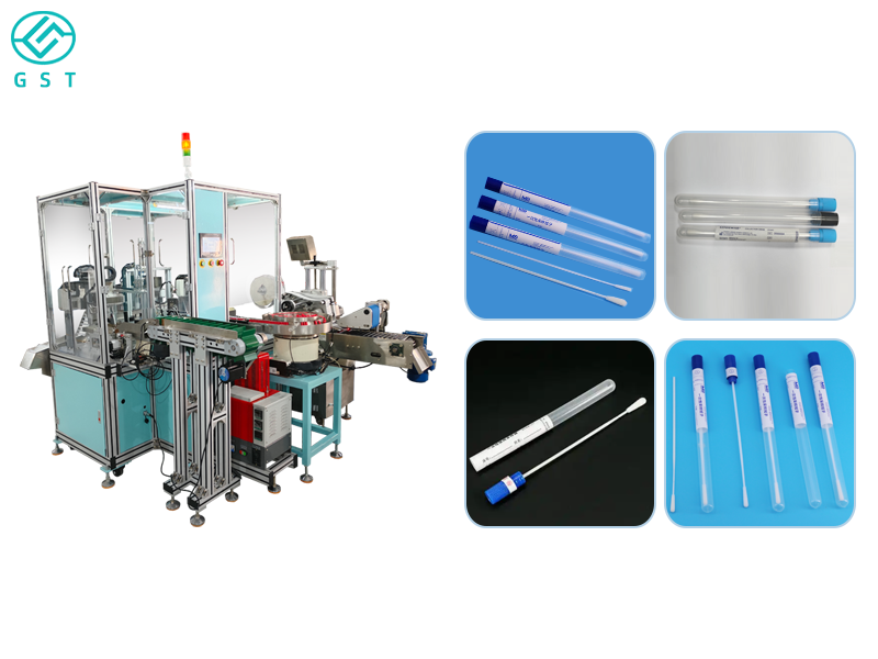 Automated Assembly Machine for Disposable Sterile Sampling Swabs: Facilitating the Intelligent Upgra