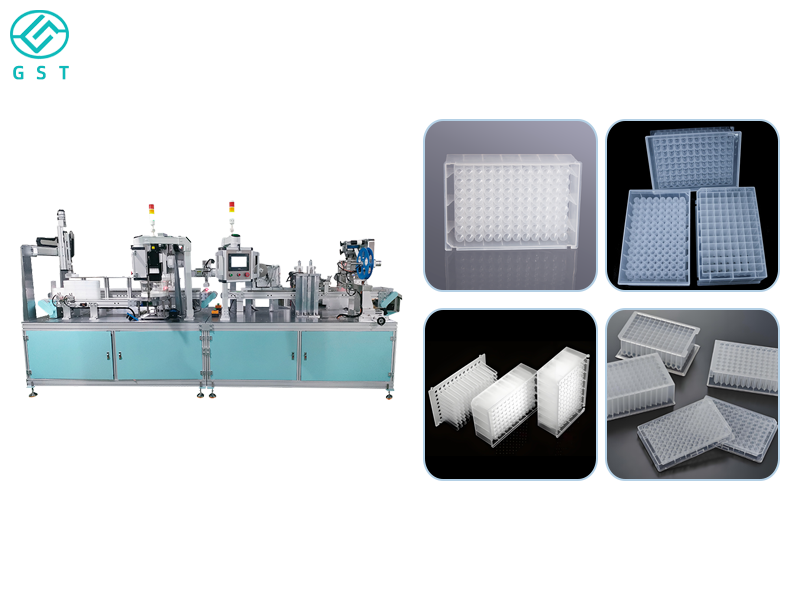 96-well deep plate automatic filling, sealing, and labeling machine | Automatic film sealing and lab